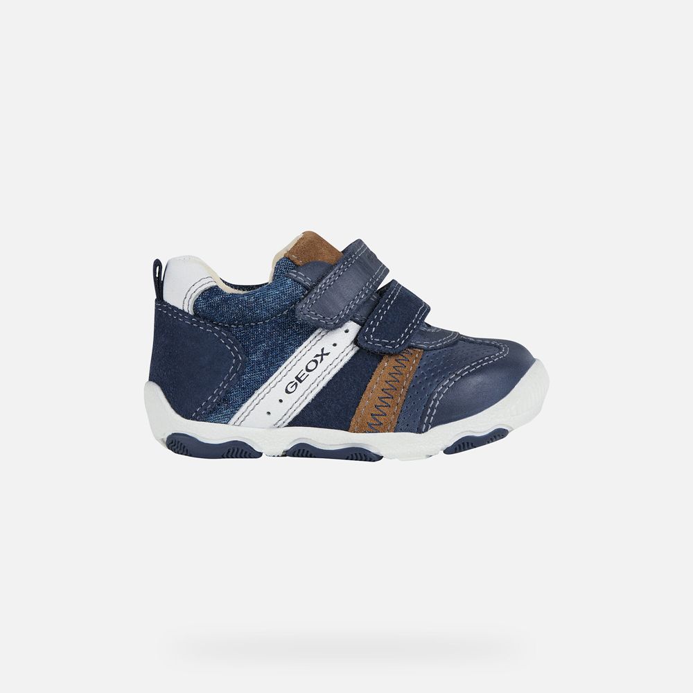 Geox Sneakers Navy New Balu Boy - Geox Baby Shoes - EQWOUN197